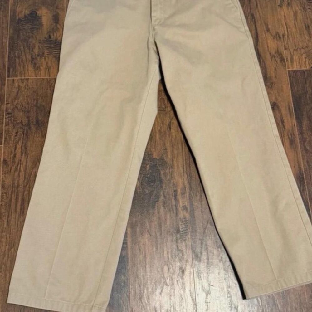 No-brand Men's Tan and Cream Trousers